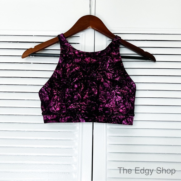 lululemon athletica Other - lululemon athletica | Energy Bra *High Neck Undercurrent Grapealicious Multi